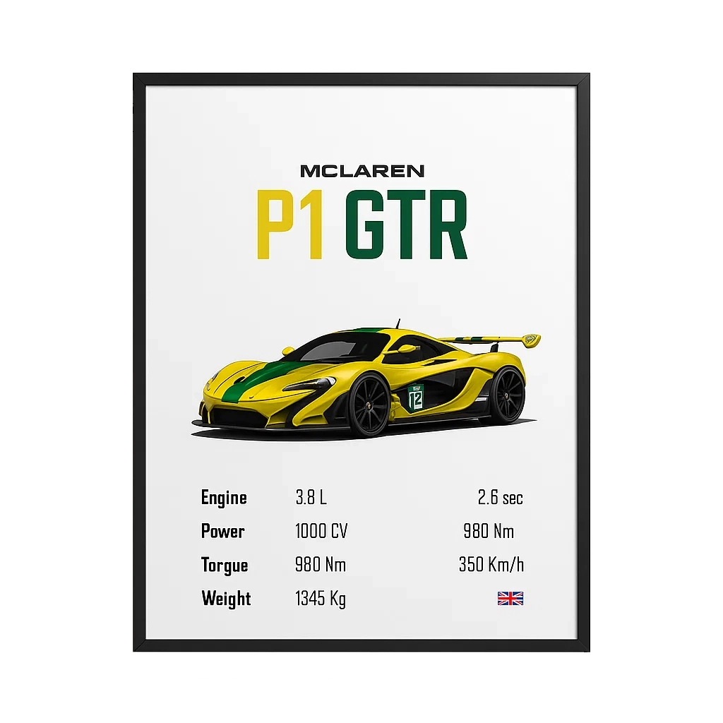 McLaren  P1  GTR