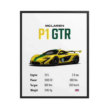 McLaren  P1  GTR