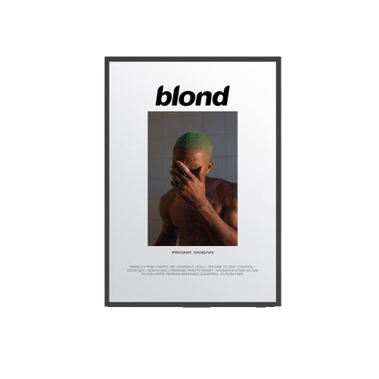 Frank Ocean Blonde Poster by 24posters: Art   Print
